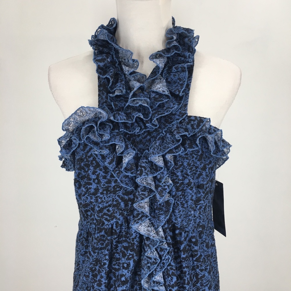 Samuel Dong Ruffle Dress NWT